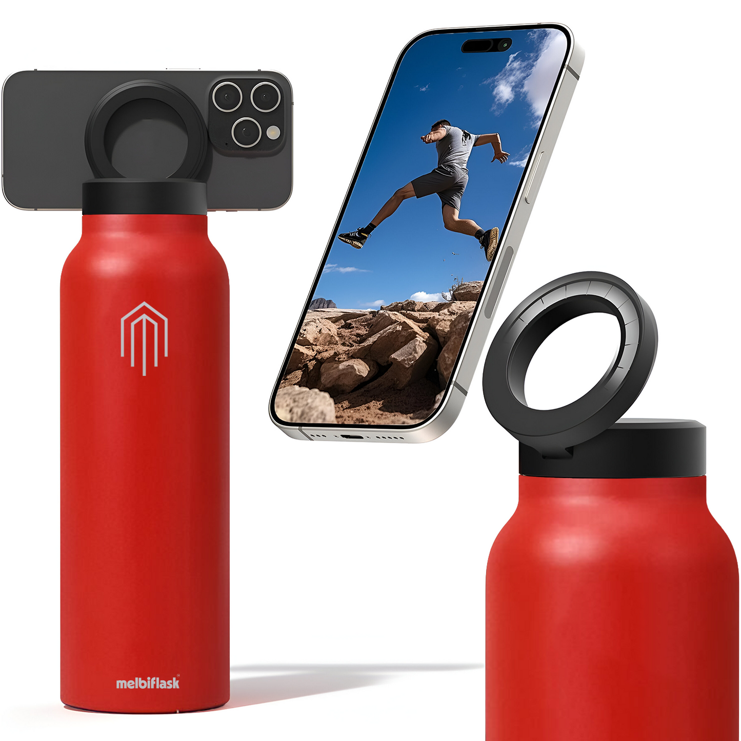 Melbipod Red - melbiflask