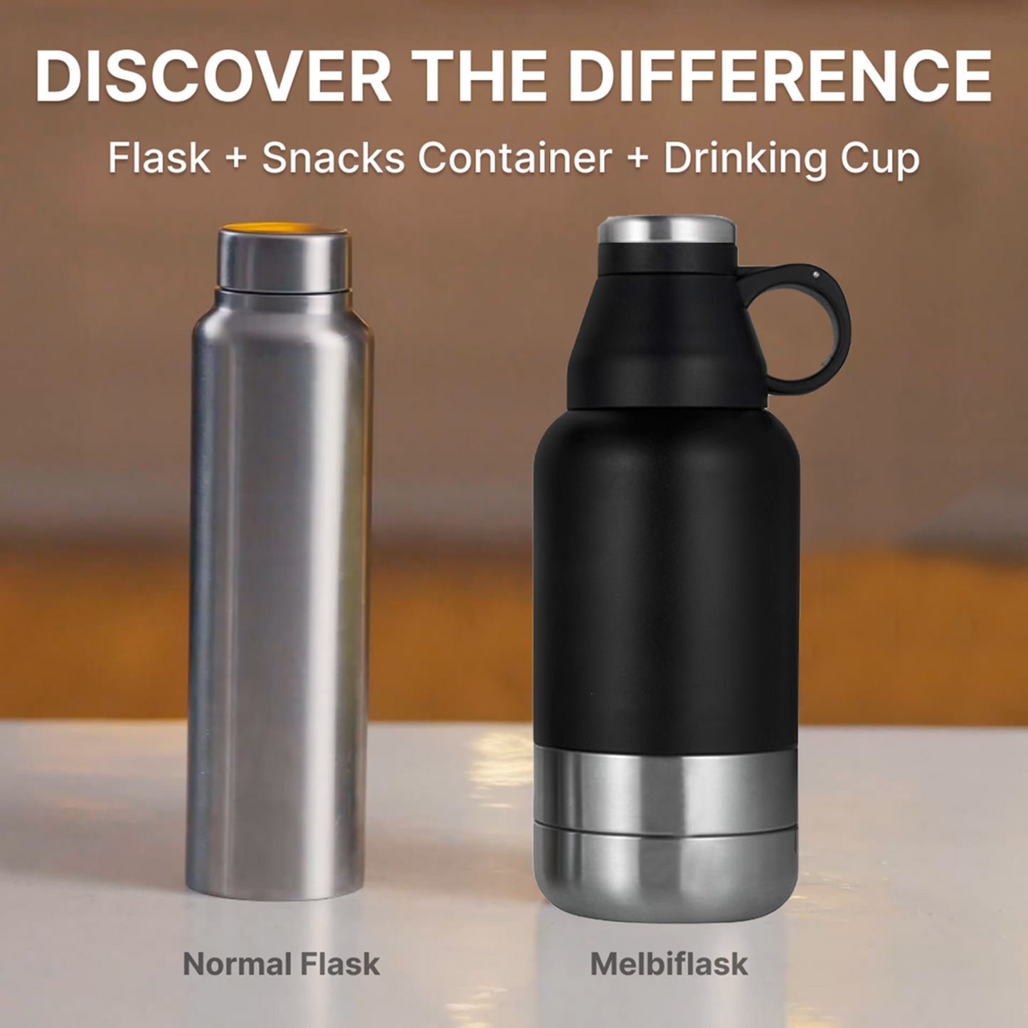 Melbiflask Mighty Black - melbiflask