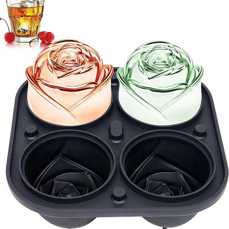 Rose Flower Ice Tray