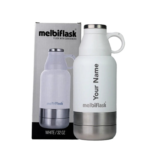 Melbiflask Mighty White - Personalised
