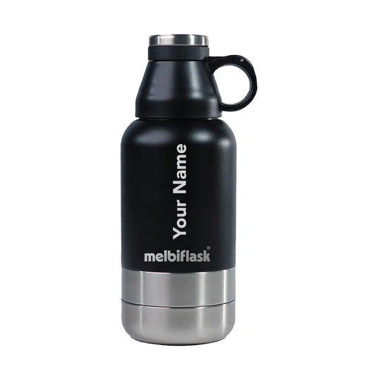 Melbiflask Mighty Black - Personalised