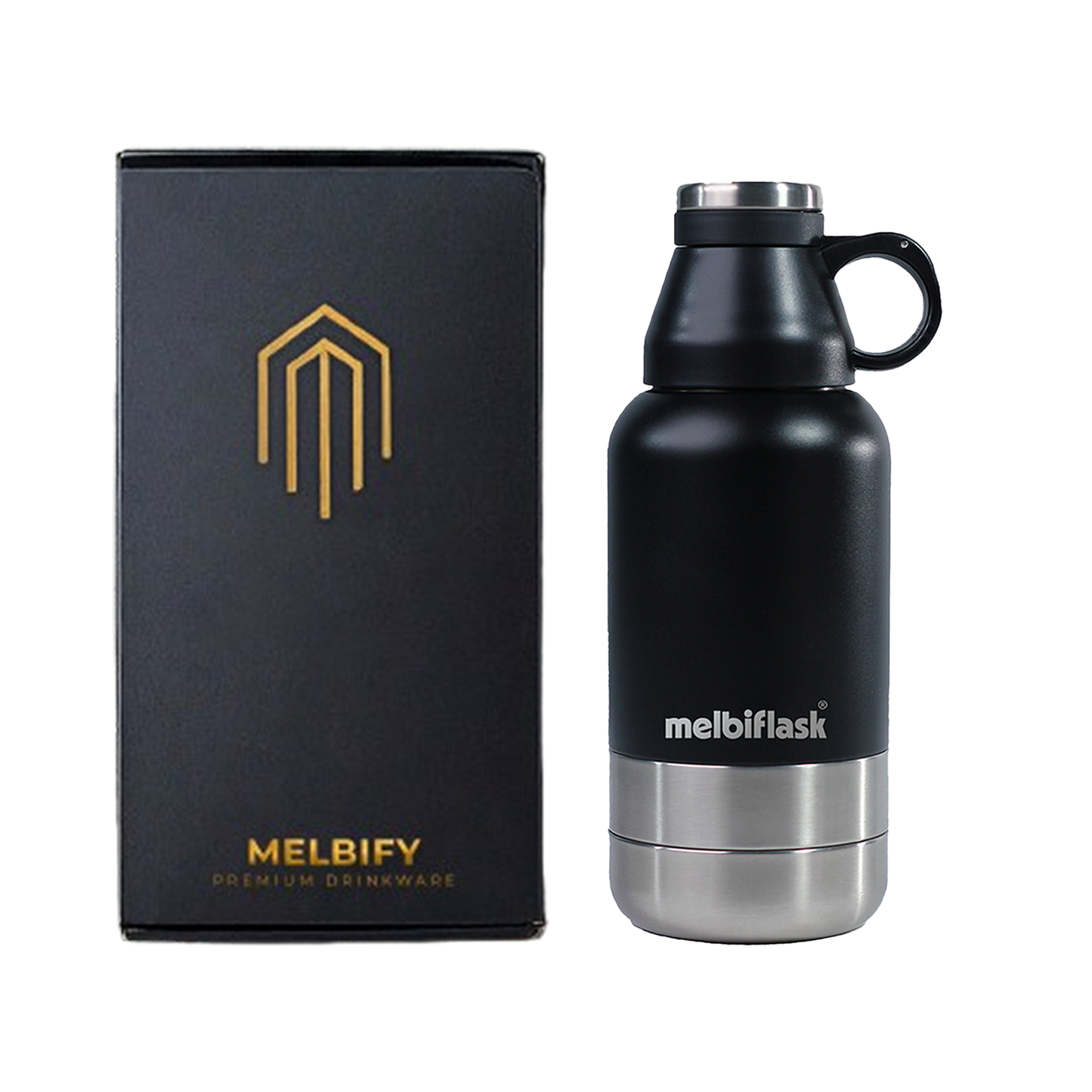 Corporate Gift Flask Black
