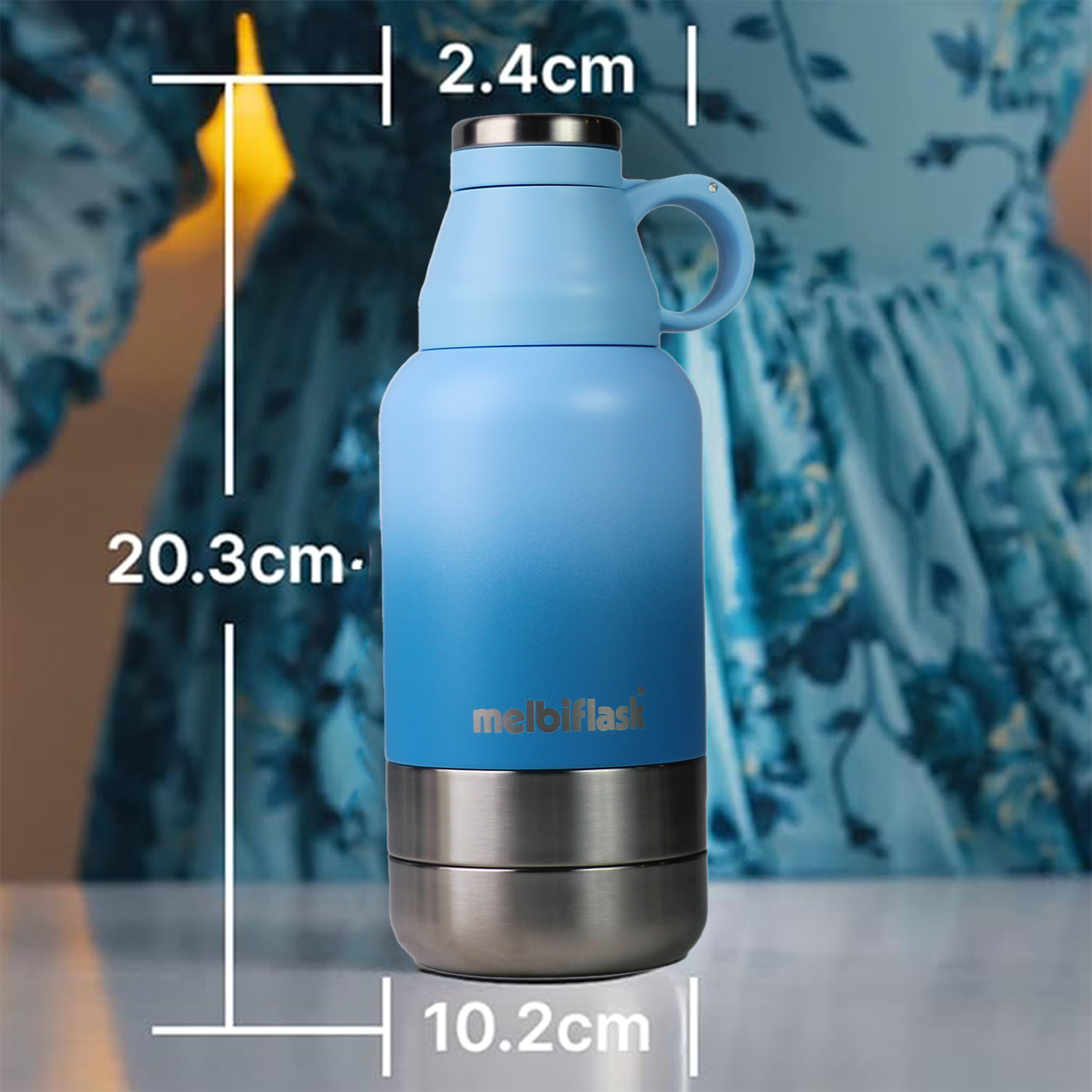Melbiflask Mighty Blue - melbiflask