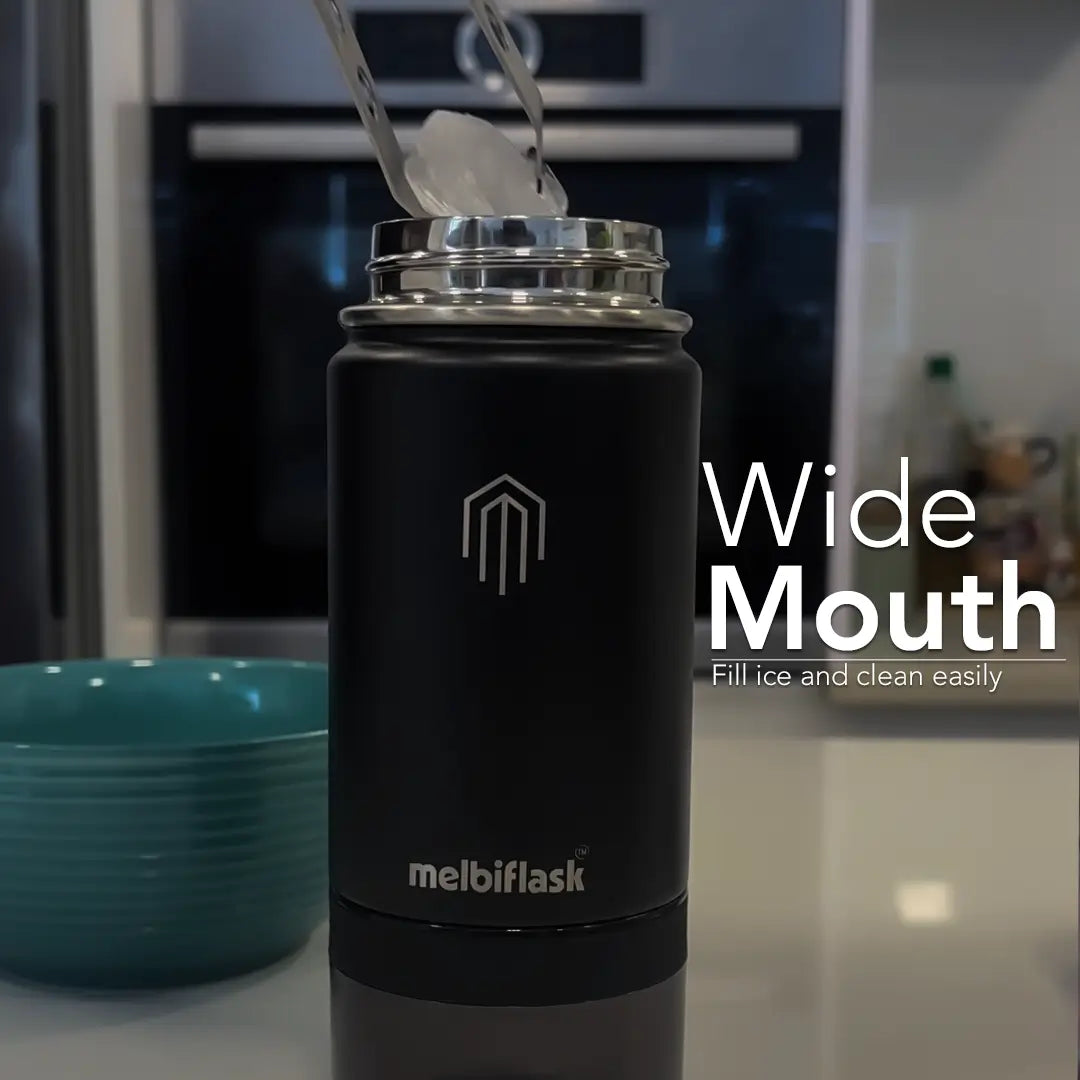 Melbiflask Mini Black & All Accessories