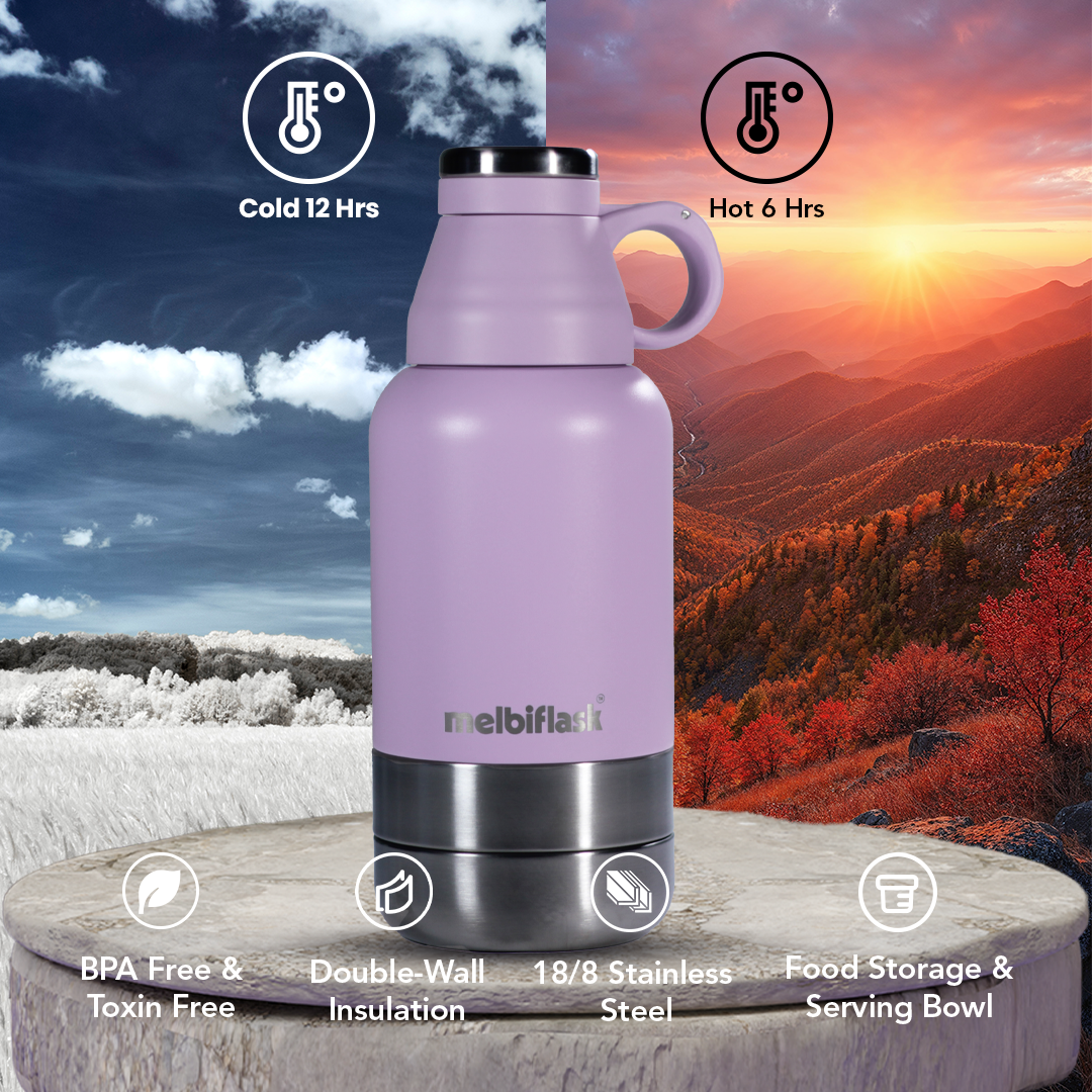 Melbiflask Mighty Lavender