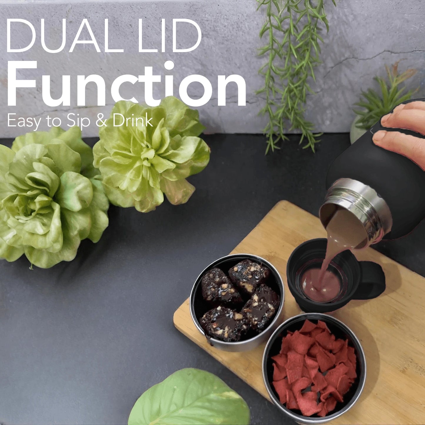 Melbiflask Mighty Black