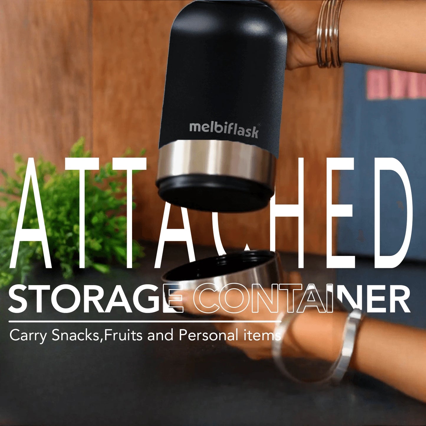 Melbiflask Mighty Black