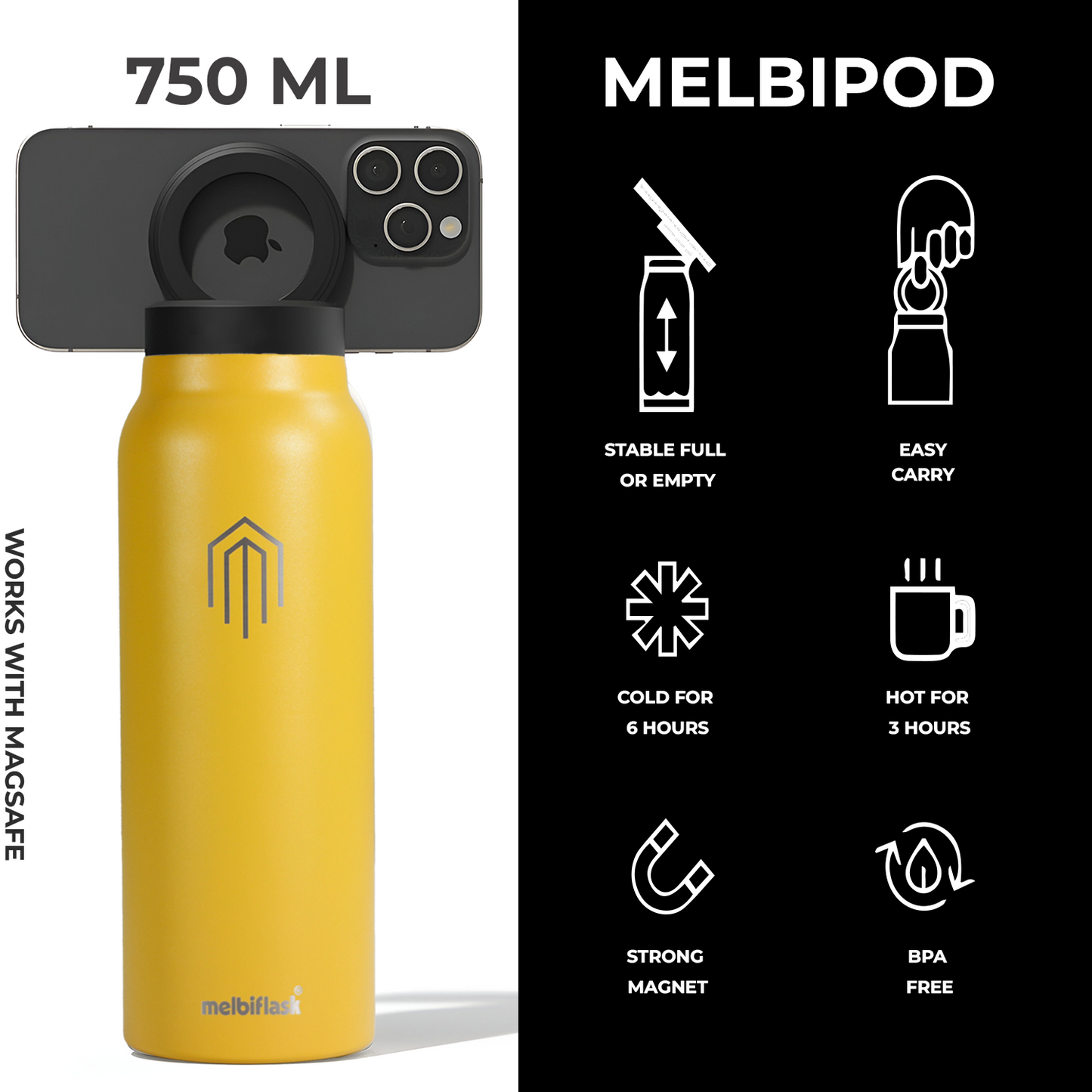 Melbipod Sipper Yellow